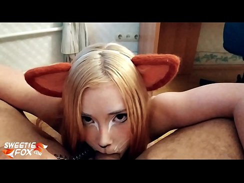 ❤️ Kitsune jibla 'dick u cum f'ħalqha Super sess lilna ❌❤